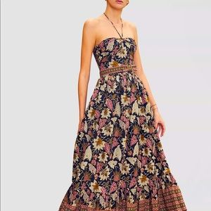 Alexis Aniessa Dress in Palm Batik